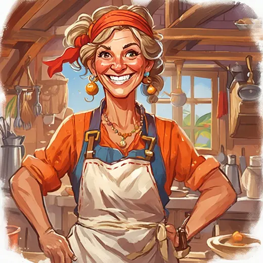 Ritratto di Rosalba, la taverniera